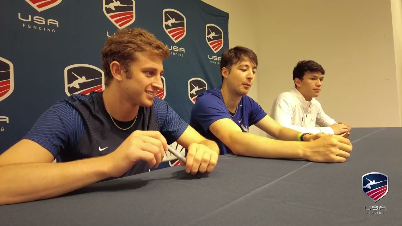 USA Fencing Presents the USA Olympians Q&A ft #AlexMassialas #NickItkin and #ChaseEmmer