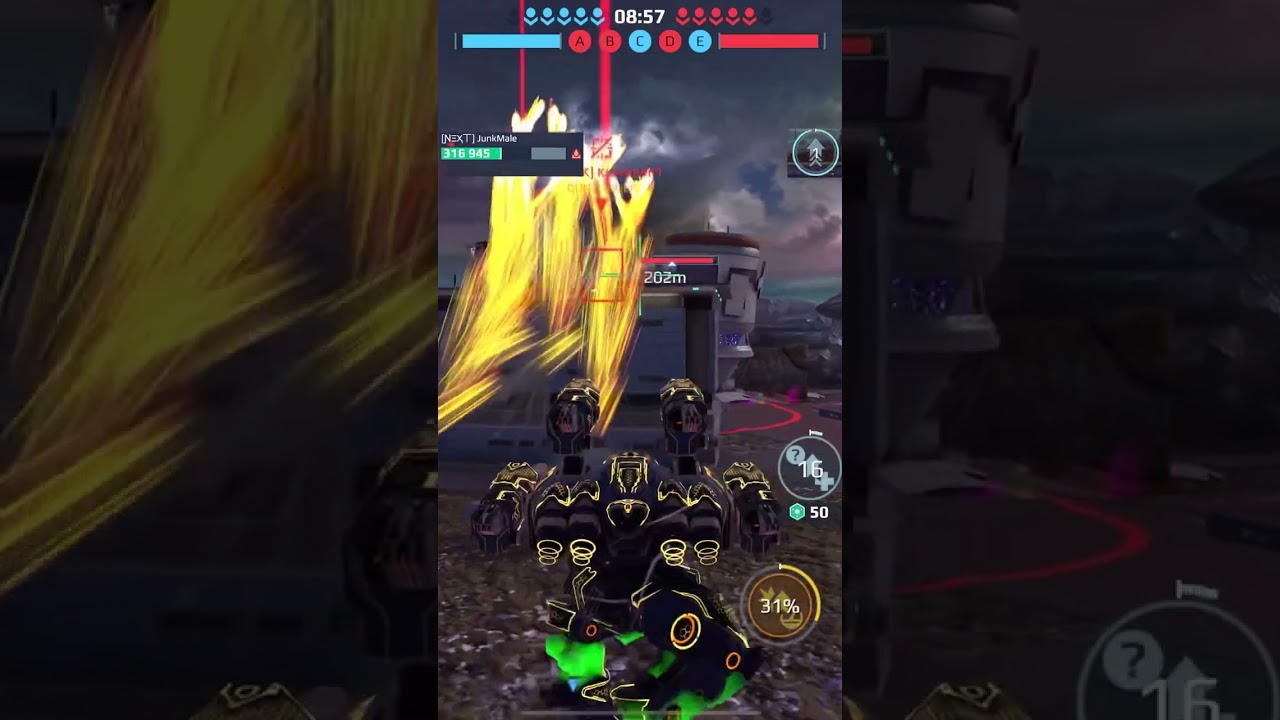 #UE #Vortex #Griffin starts a Ground Zero #warrobots War Robots #gaming #wr