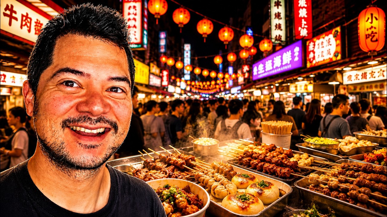 Night Market INSANITY In Taiwan!