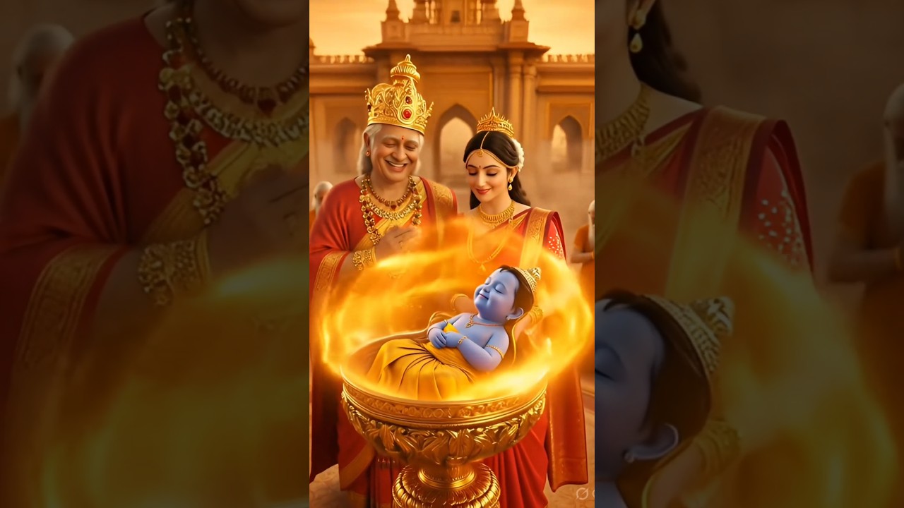 The Miraculous Birth of Lord Rama | Divine Arrival in Ayodhya#LordRama #RamNavami #Ramayana #Rama
