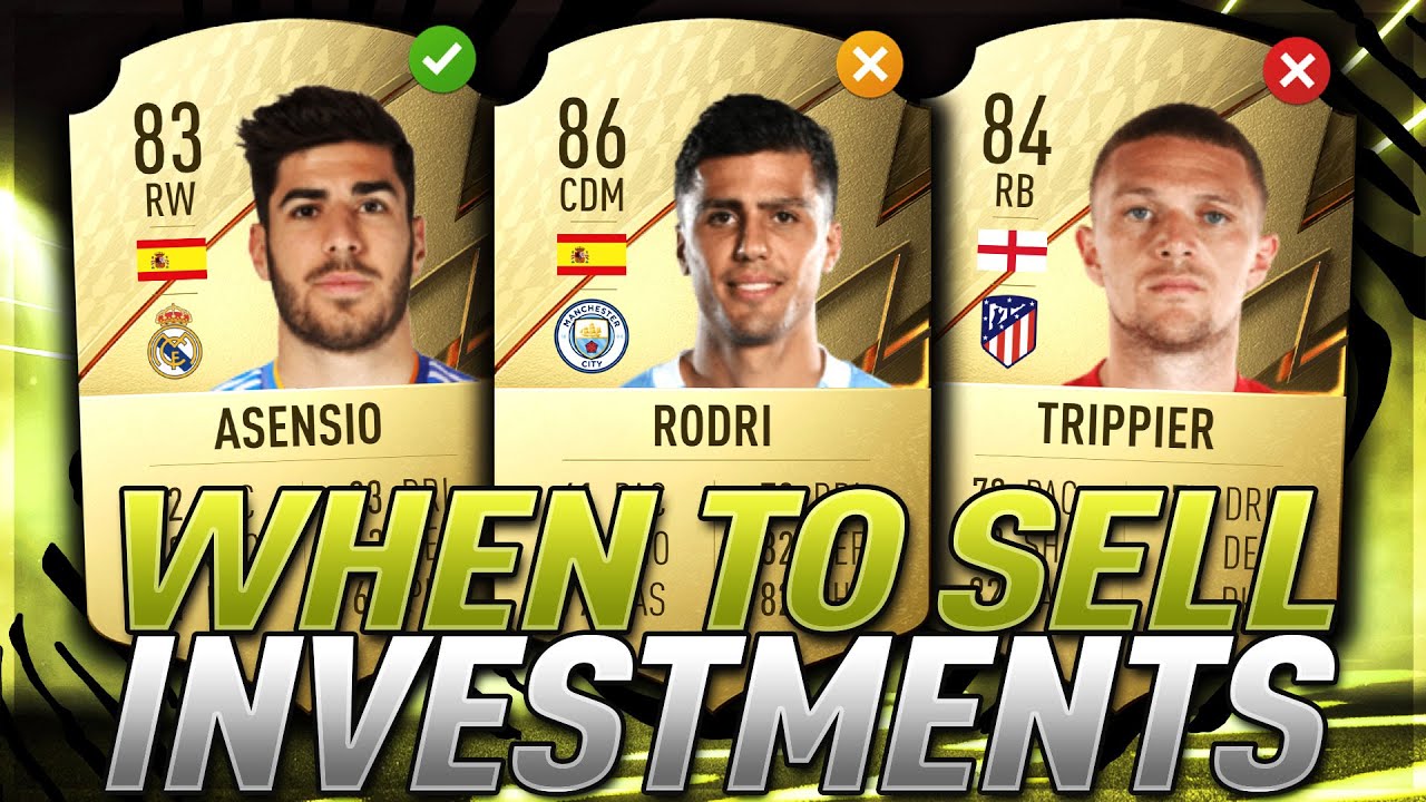 WHEN TO SELL YOUR INVESTMENTS! FIFA 22 ULTIMATE TEAM!