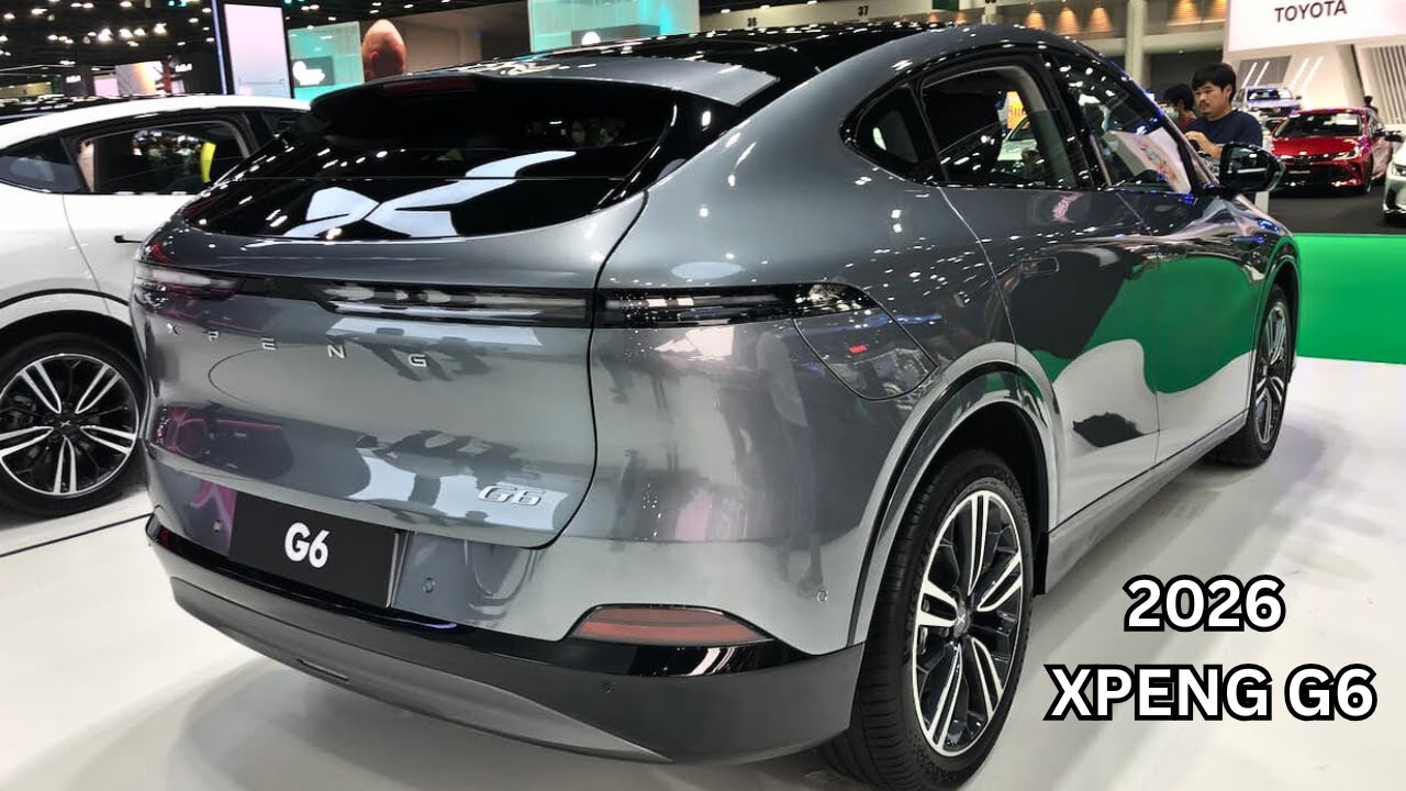 Запуск XPENG G6 в 2026 году: сверхбыстрая зарядка за 12 минут и новый полный привод #xpengg6