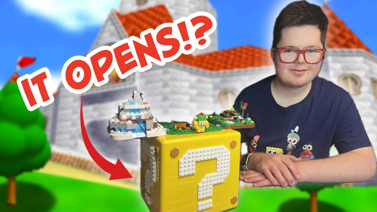 Обзор набора LEGO Super Mario 64 «Вопросительный знак» (71395) | Полная сборка с Бобби ✅