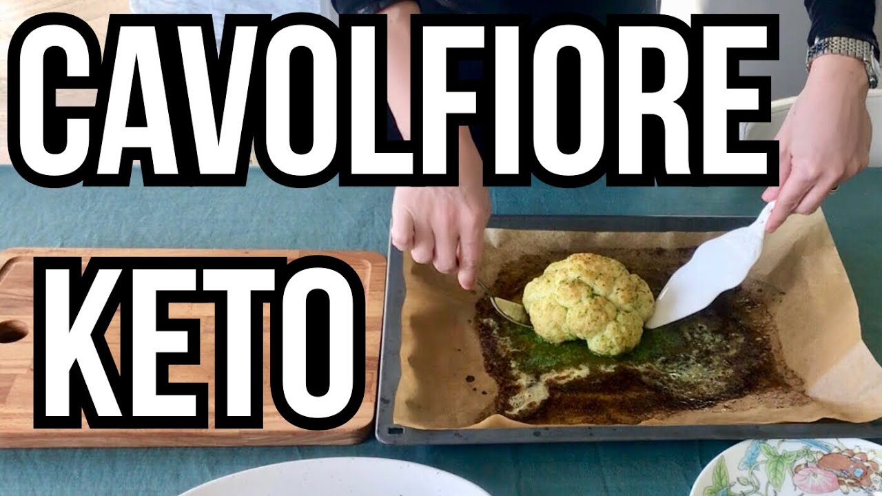 🇮🇹 Un contorno chetogenico, il cavolfiore al cartoccio