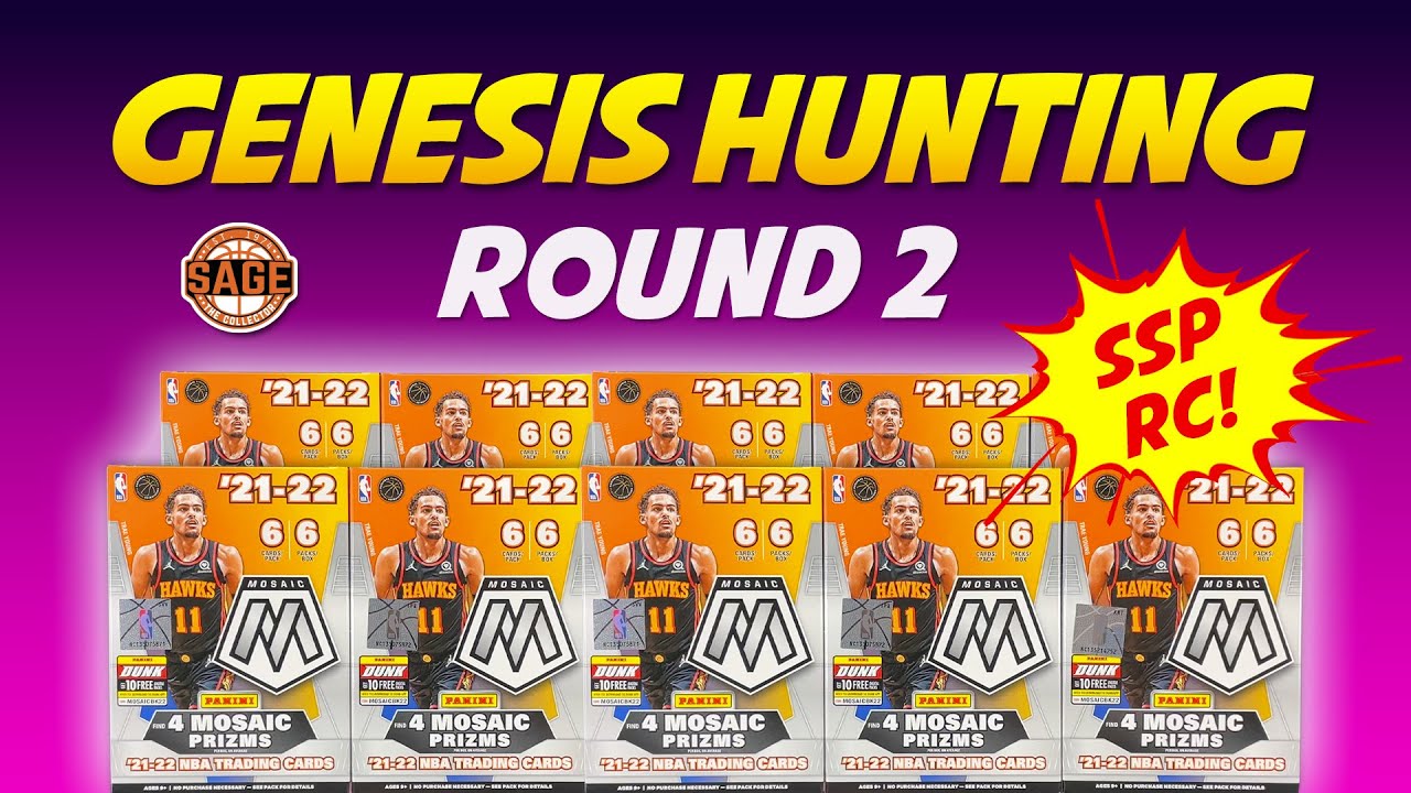 Genesis Hunting! 🔥 Ripping 2021-22 Mosaic Basketball Blasters