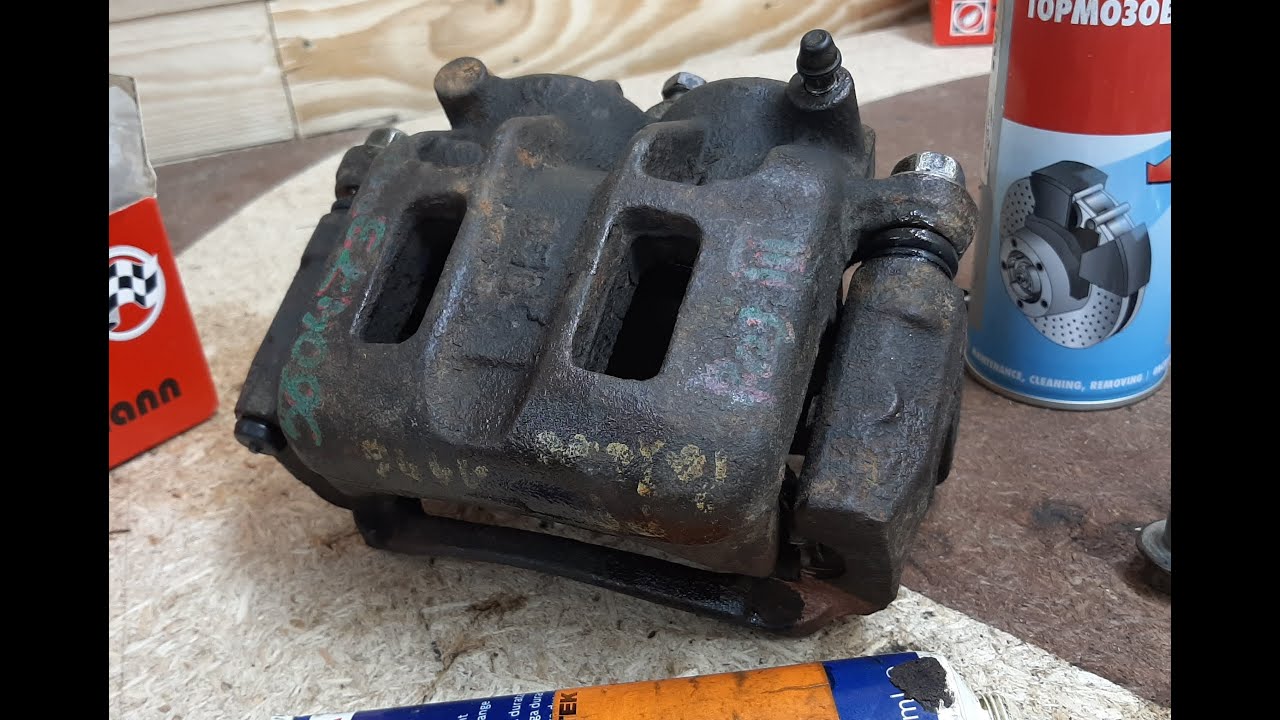 Обслуживание тормозов на Паджеро 4 Maintenance of brakes on Pajero 4