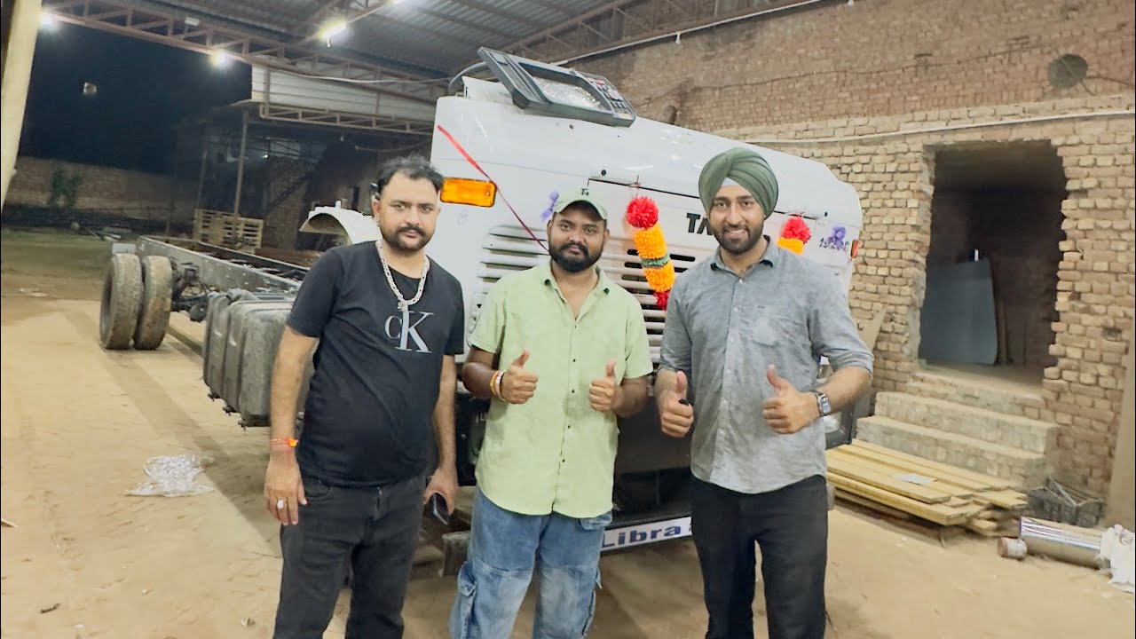Sagar Rawani karwayenge apne Tareeke Se TRUCK MODIFICATION @RRajeshVlogs @gilltruckbody 