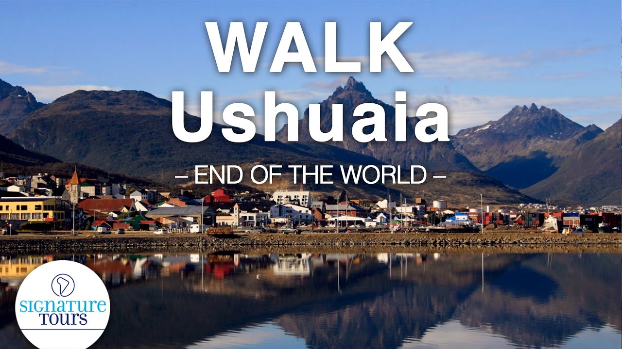 【4K】WALK Ushuaia, Patagonia Argentina 【END OF THE WOLRD】