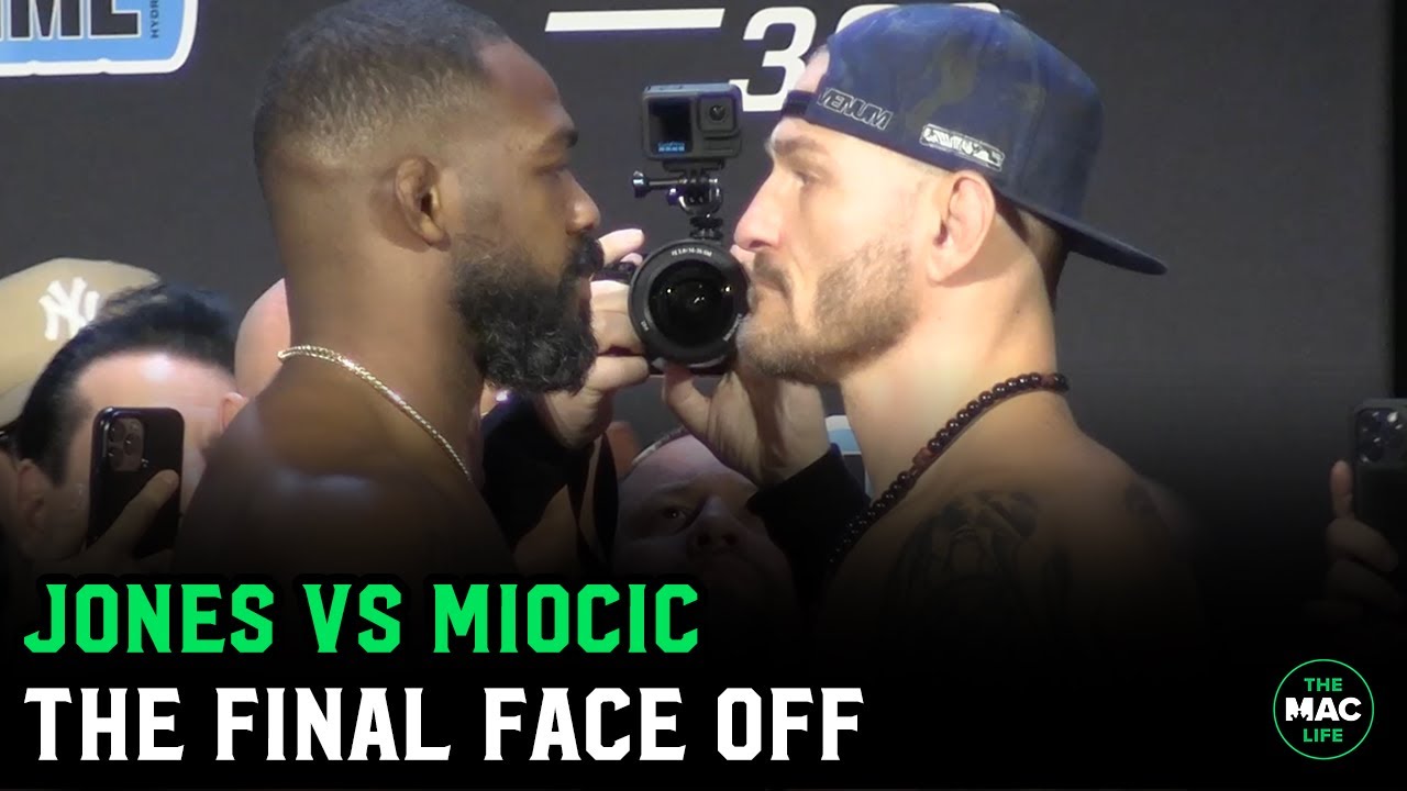 Jon Jones vs. Stipe Miocic Final Face Off | UFC 309