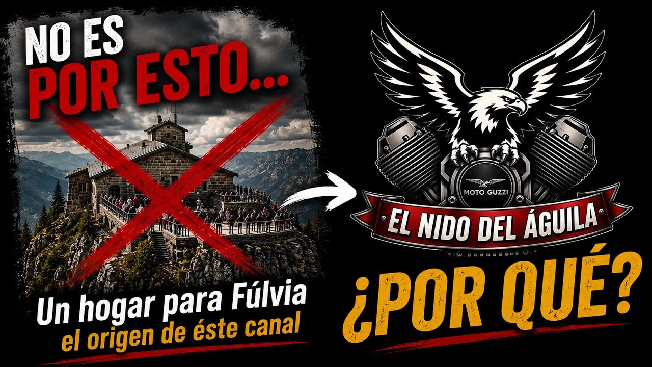 ¿Porqué el Nido del Águila? El hogar para una MotoGuzzi v85tt
