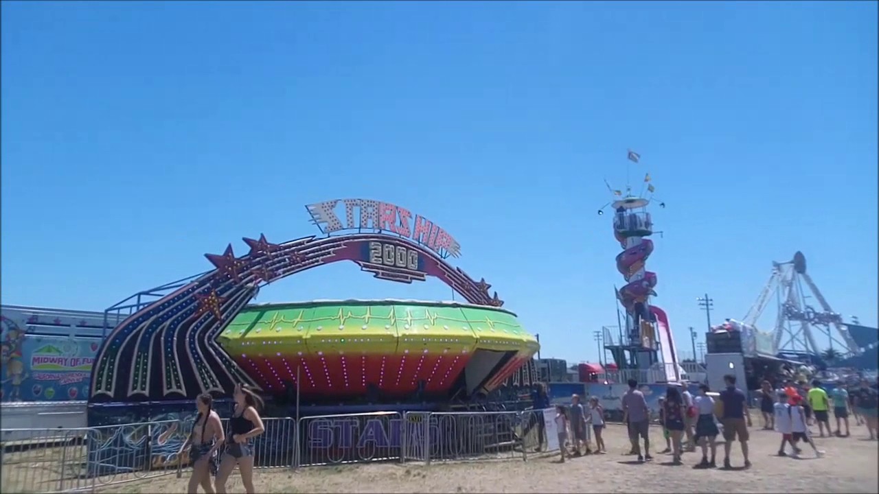 A tour of the 2017 Sonoma-Marin (Petaluma) fair Midway (ft. Sad looking rides)