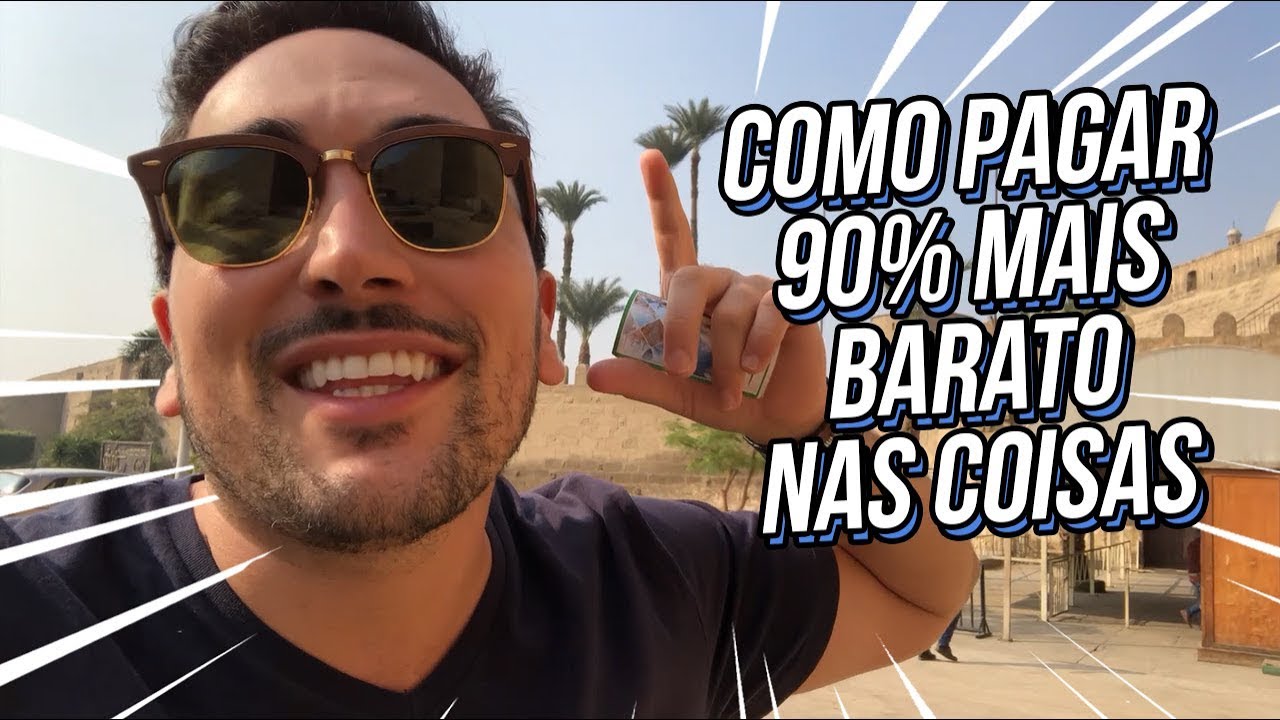 COMPRAS NO EGITO - VLOG 2 - Estevam Pelo Mundo