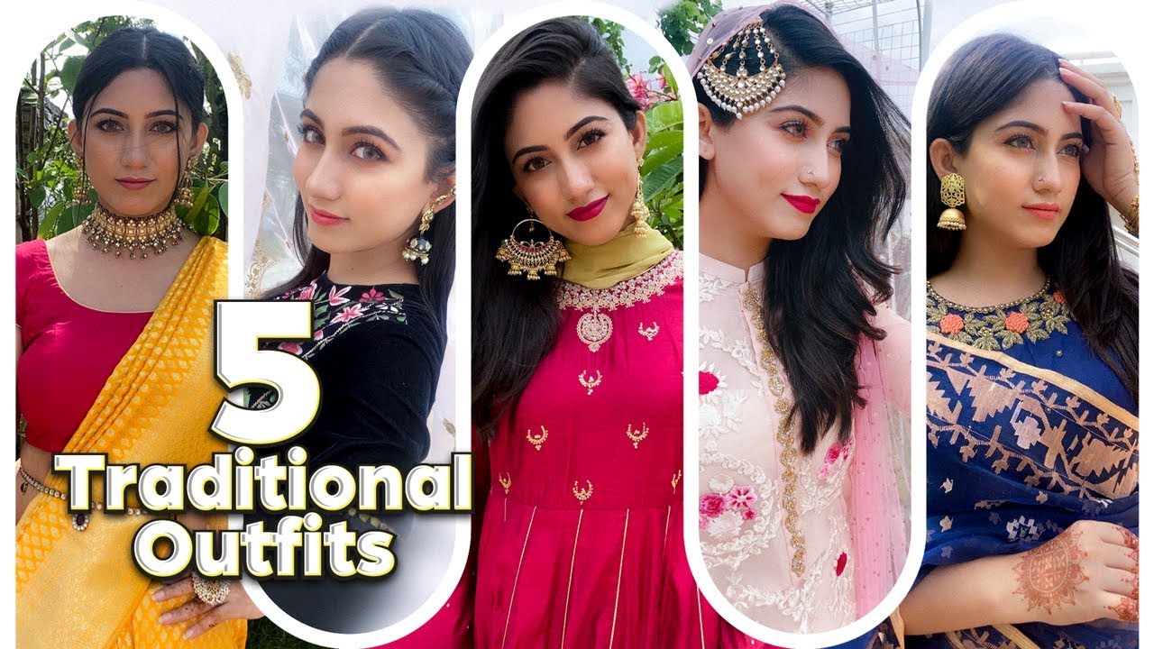 5 Traditional Outfits | Safa Kabir