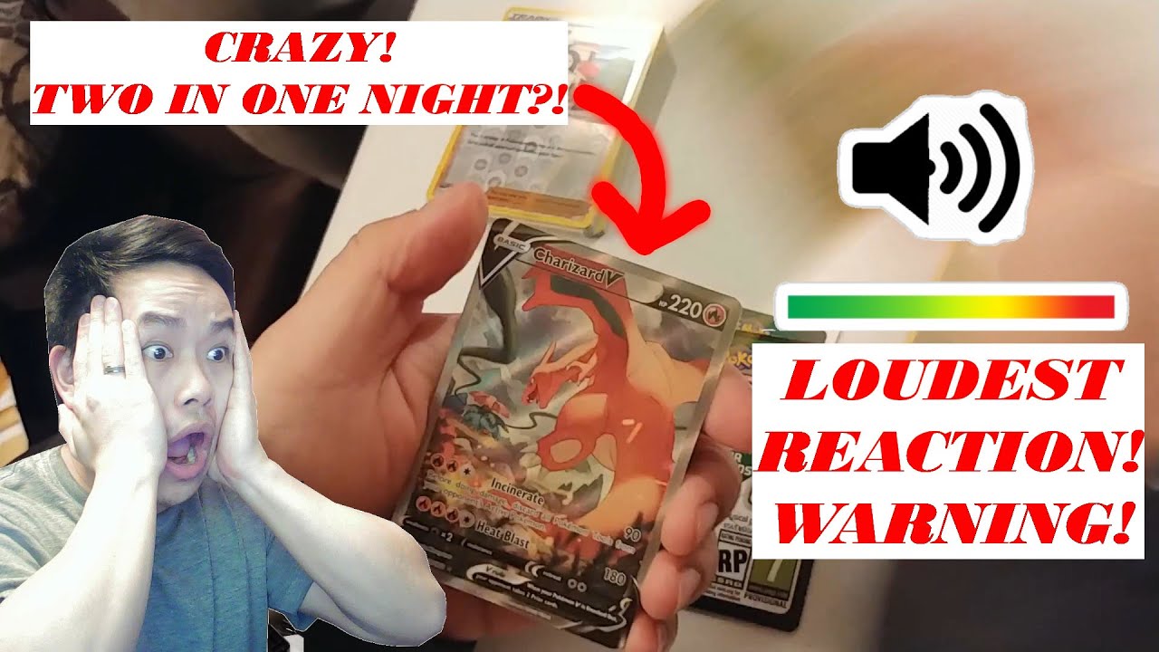 CRAZIEST Reaction to Pulling Charizard V Alt Art - Brilliant Stars Opening!