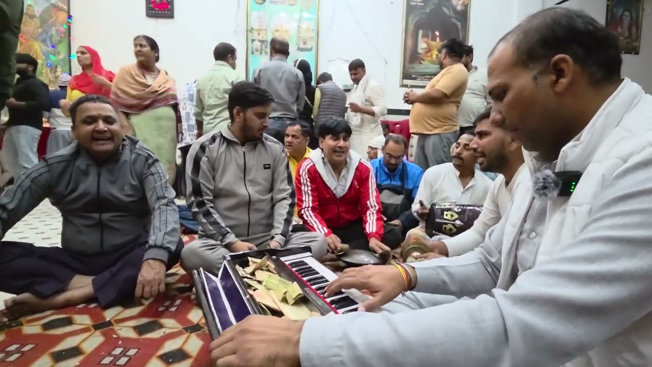 बाबा मोहन राम जी की दोज पर मिलकपुर धाम मन्दिर भजन सनी कौशिक जी 🙏❤️