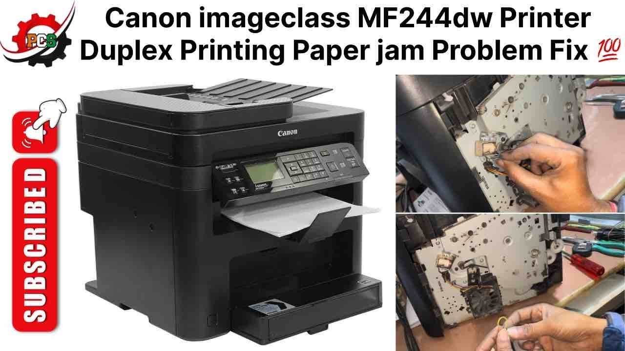 Canon imageclass MF244dw Printer Duplex Printing Paper jam Problem Solution|| Paper jam Problem Fix