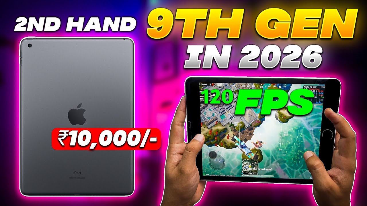 Should You Buy iPad 9th Gen iN 2026 | iPad 9th Gen Bgmi/Pubg Mobile Test | Harsh Gaming