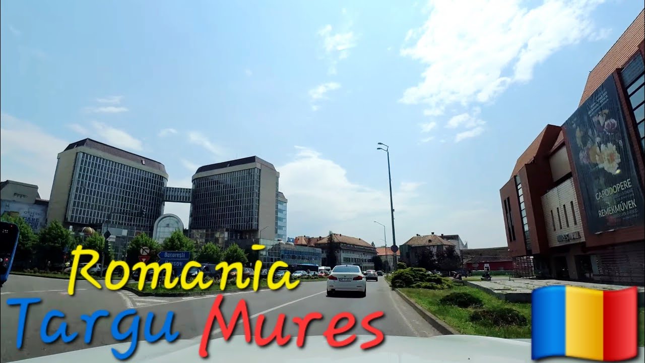 Targu Mures Romania 🇷🇴 4K Drive