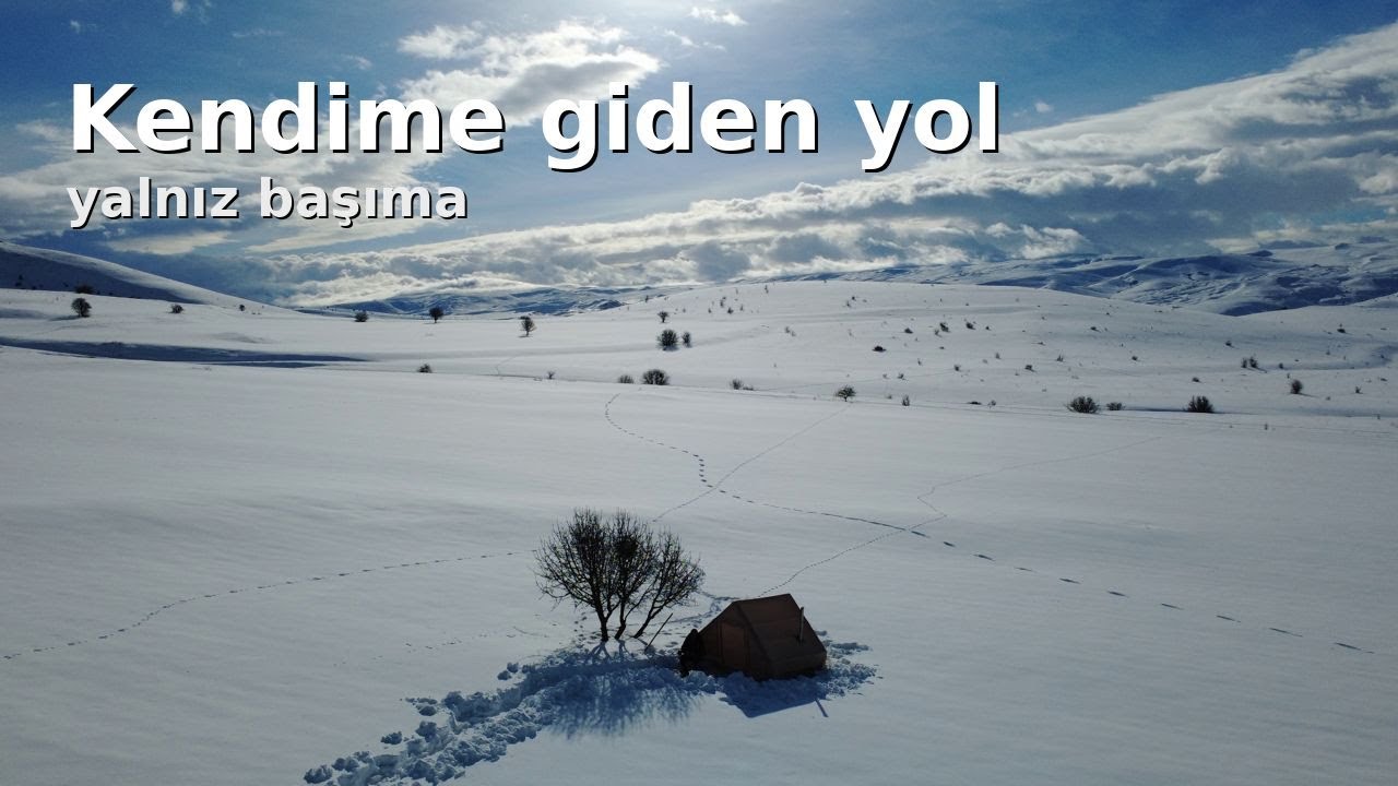 Soğuğun Kalbinde Bir Gece | Erzurum’da Dağ Başında Tek Başına Kamp