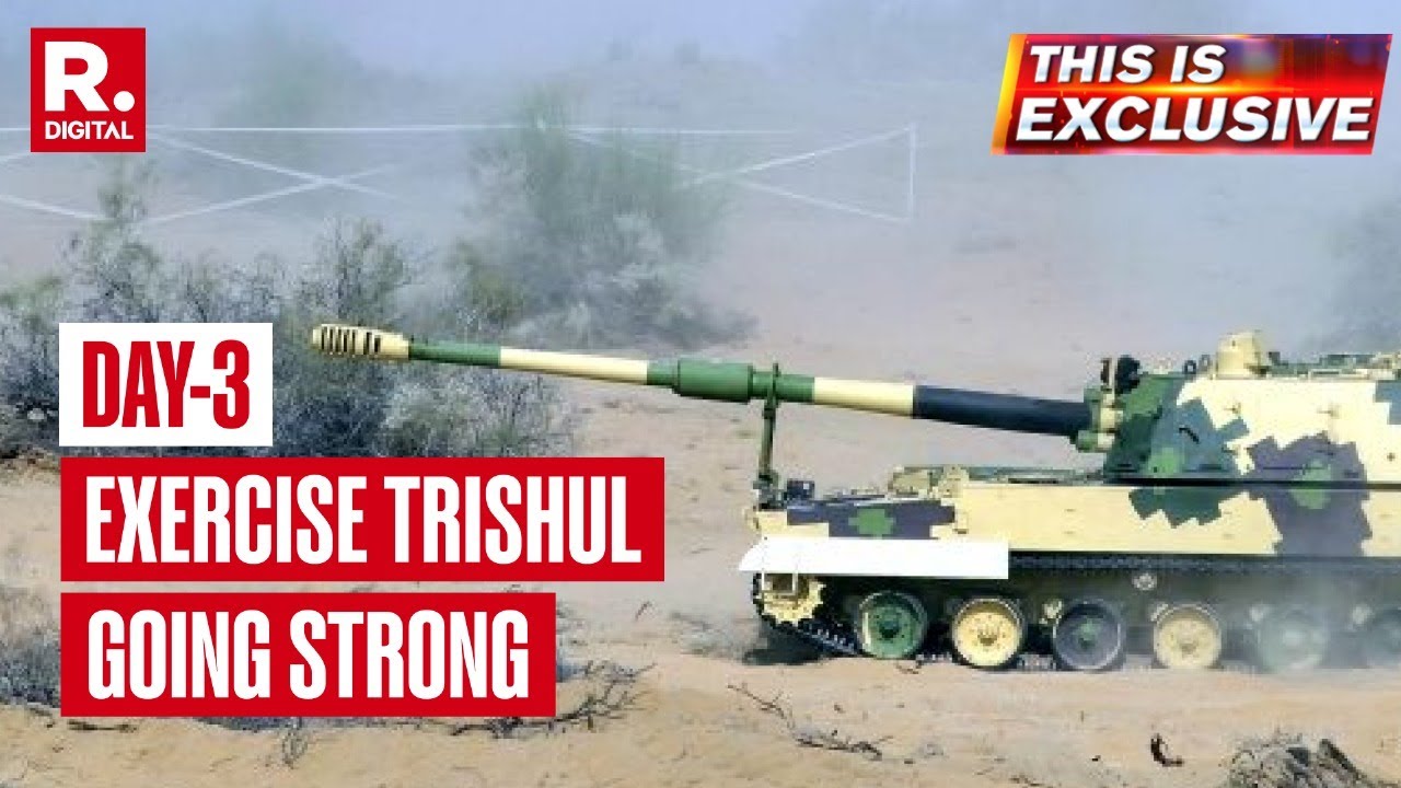 This Is Exclusive: Day-3 Of Tri-Services Trishul Exercises