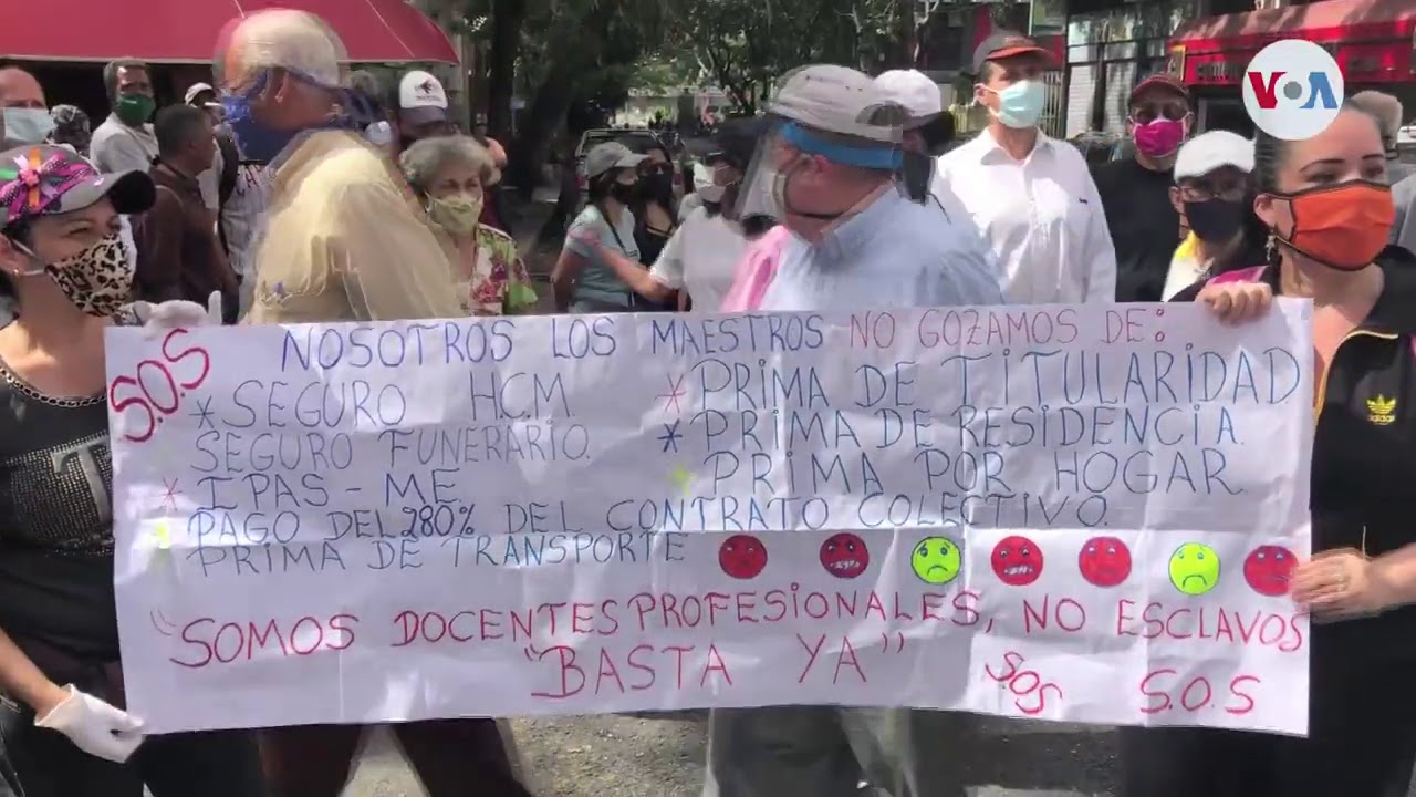 Venezuela: profesores salen en defensa de estudiantes