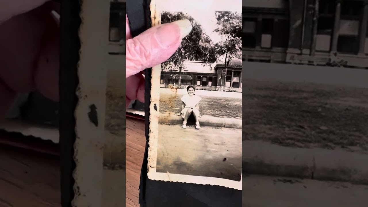 Mom going through old photos January 13, 2025