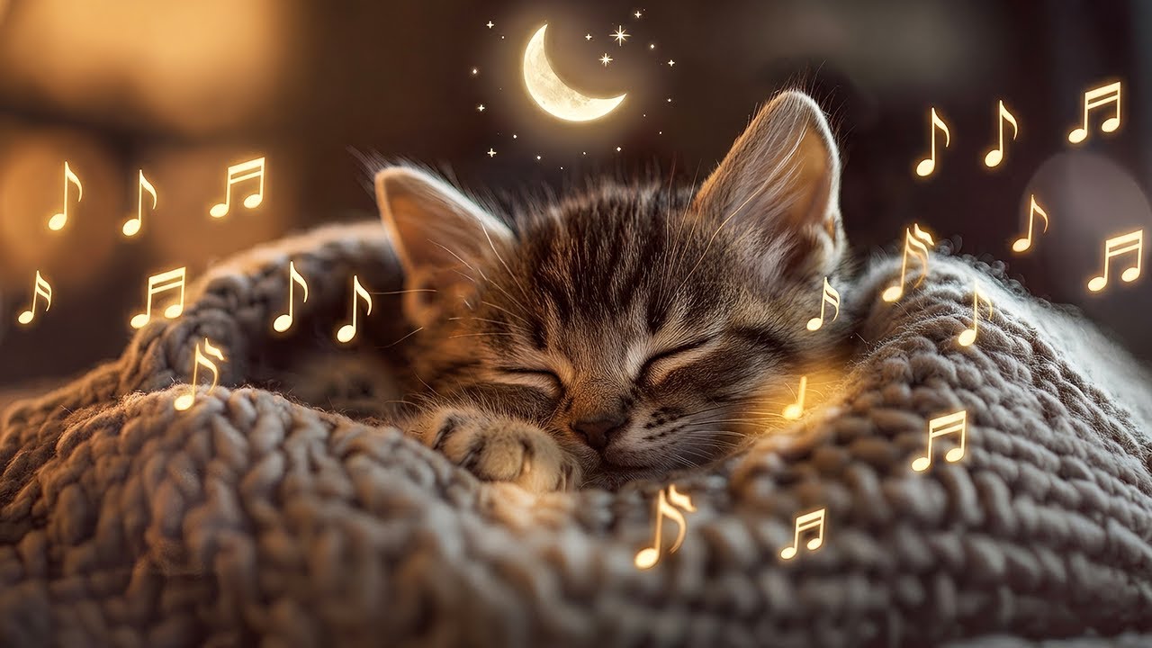 😻 Soothing Cat Lullabies for Stress-free Sleep! 💤
