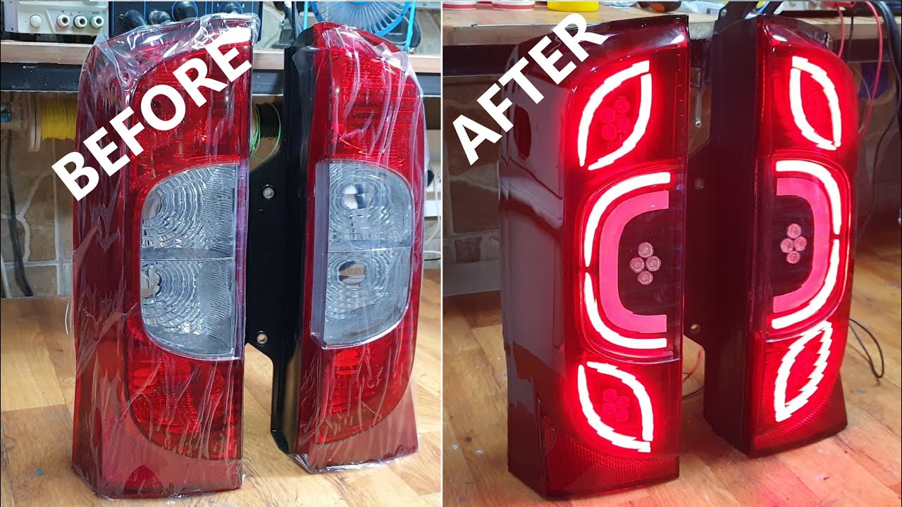 Как это сделано Fiat Fiorino Led Tail Light