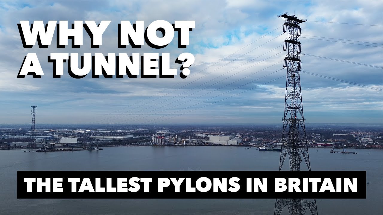 The Tallest Electricity Pylons in Britain