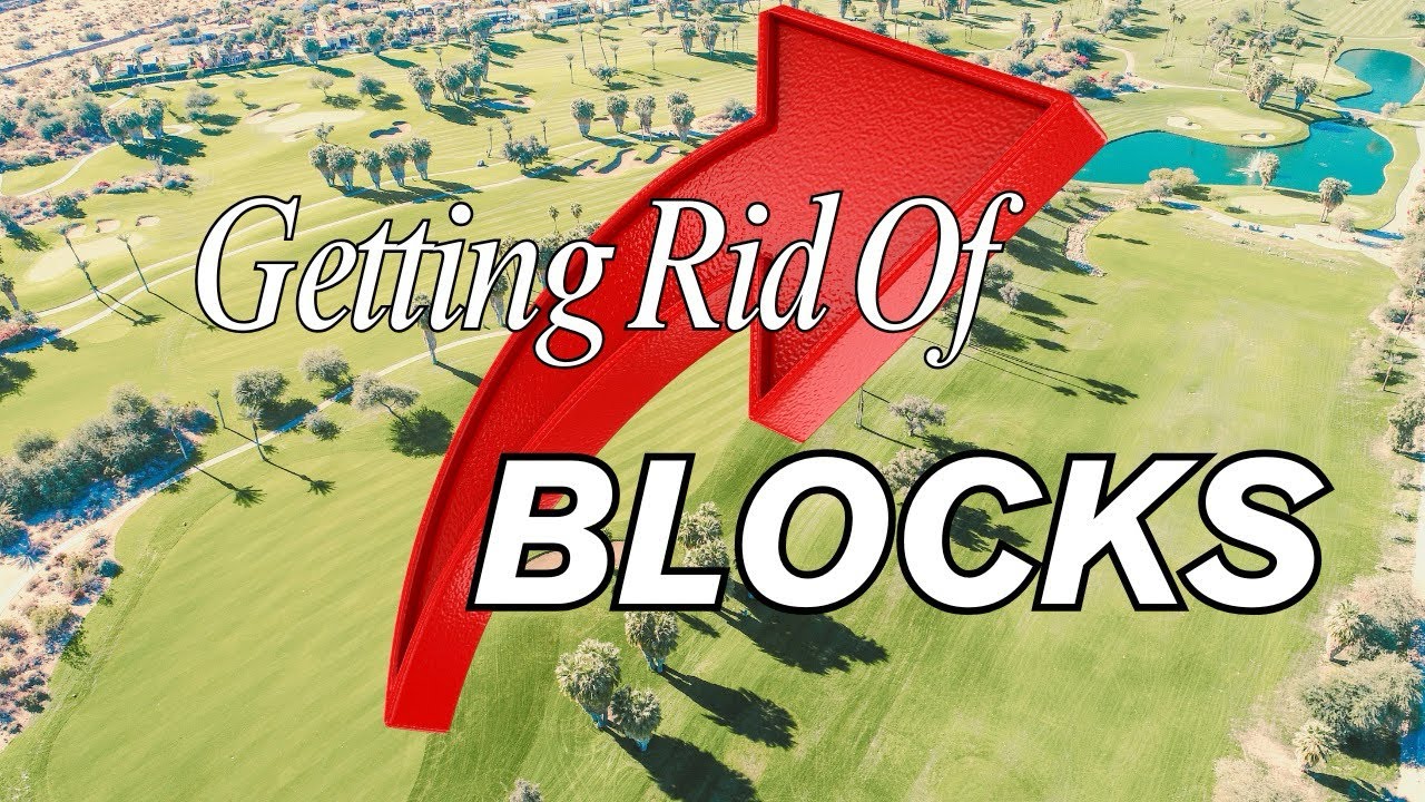 Getting Rid Of Blocks #golf #golfswing #golfcoach #golfinstruction #golftips #golflesson #golfer
