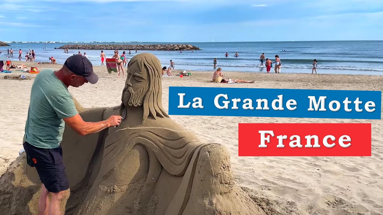 Amazing La Grande-Motte, France 🌞🏖️ summer holidays - vacances d'été - beach holidays