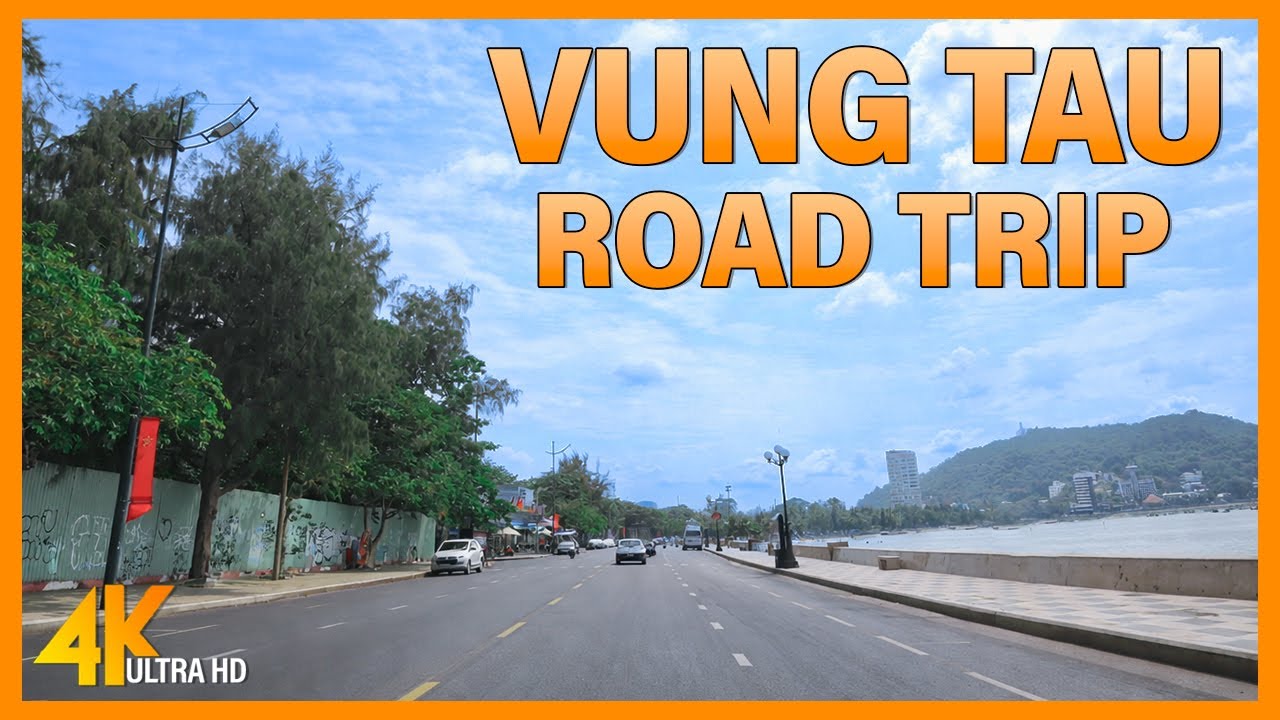 POV Road Trip Vung Tau 4K | Beautiful beach in Vietnam