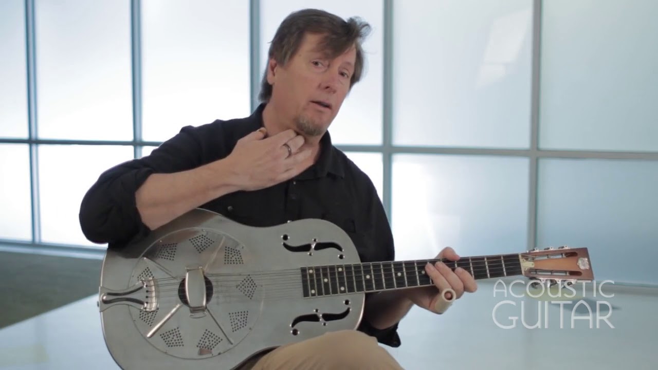 Video Lesson- Exploring Kelly Joe Phelps Slide Work in Open Tunings|Guitar Lesson|acousticguitar.com