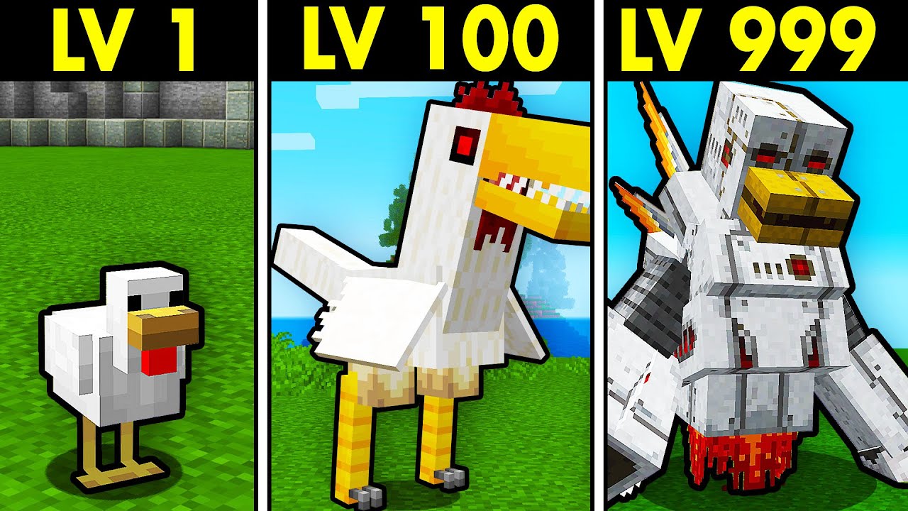 MINECRAFT NOWE EKSPERYMENTY NA KURCZAKU