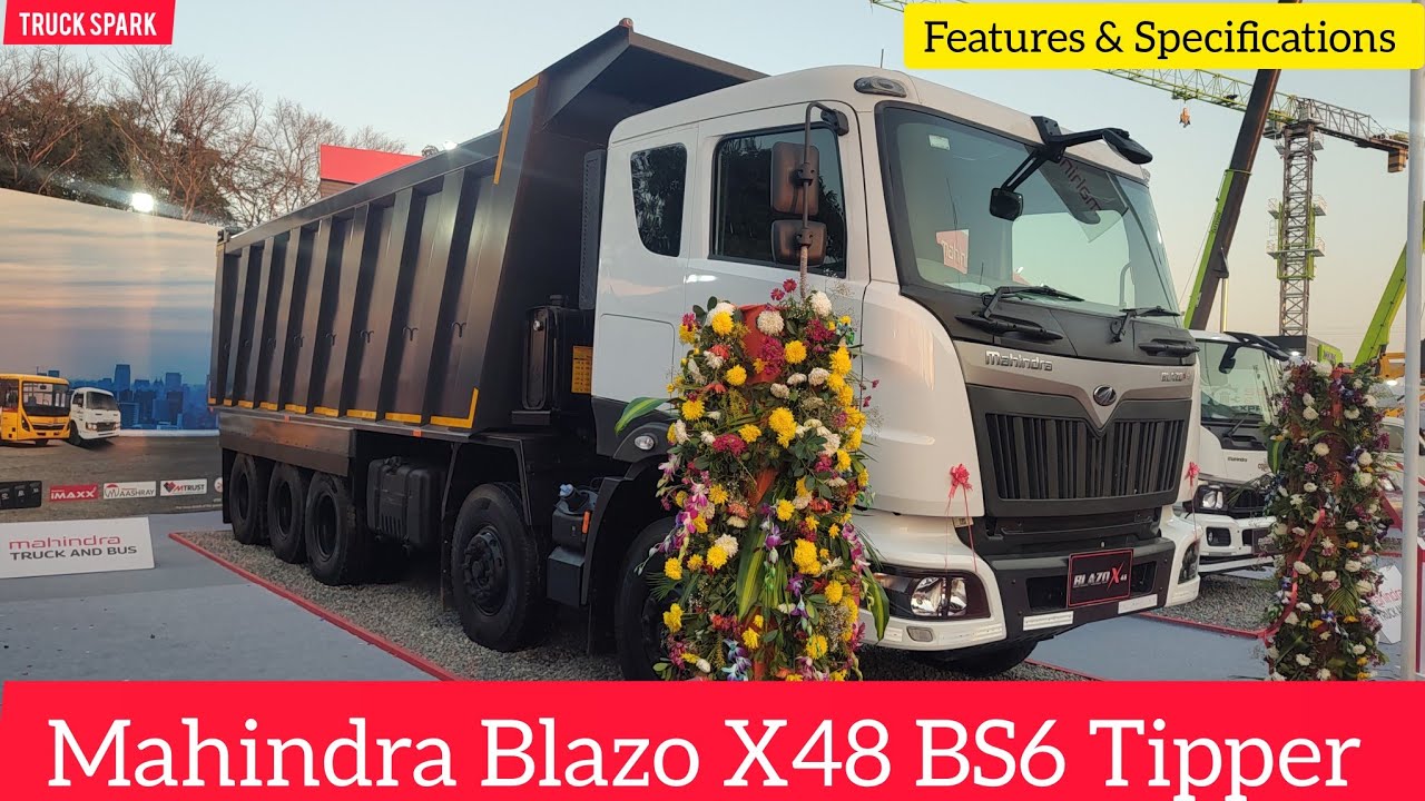 Mahindra blazo X48 BS6 Tipper|| Features and Specifications|| #Mahindrablazox48 #Mahindratipper