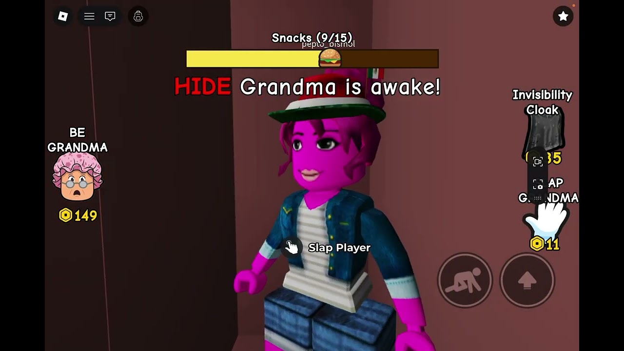 DON'T WAKE GRANDMA/ROBLOX