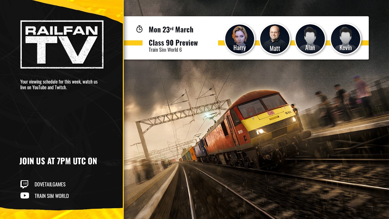 Train Sim World 6 Preview Livestream: BR Class 90 Electric Freight