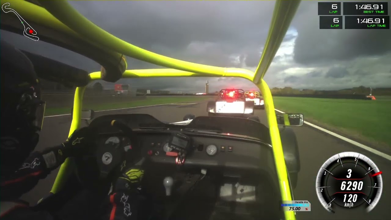 Caterham roadsport 2024 nogaro course 1