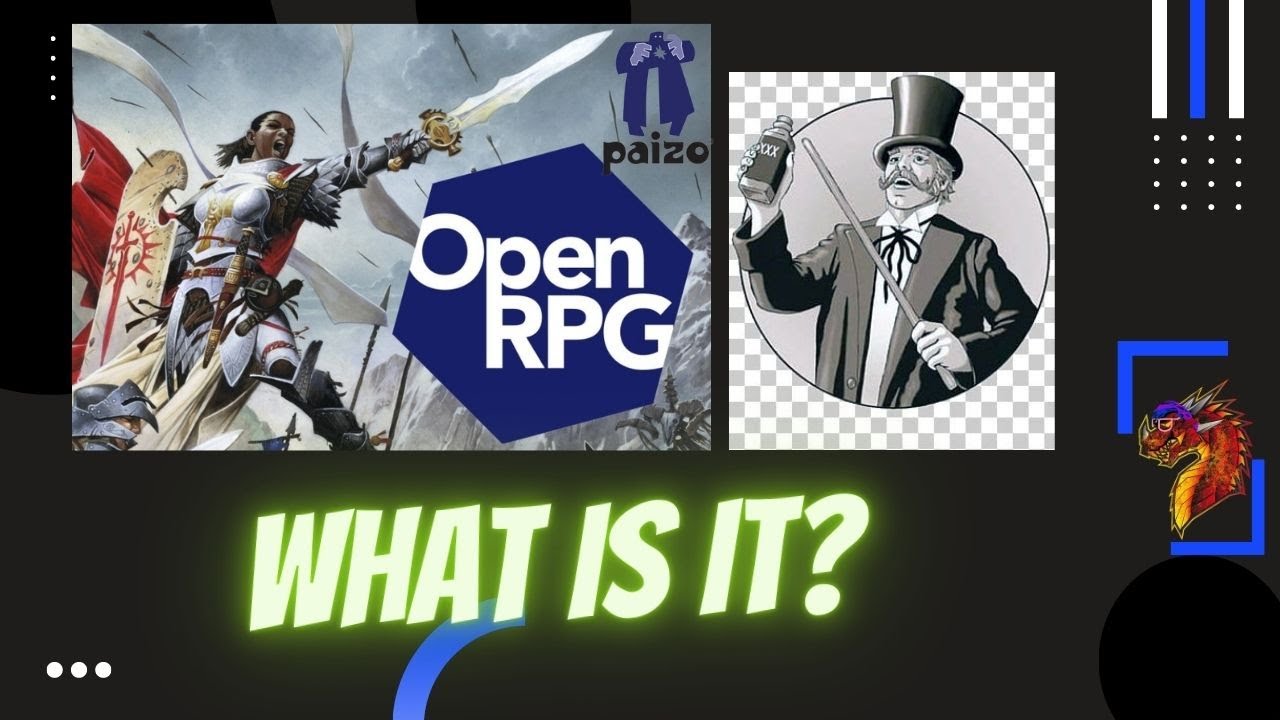 Paizo's NEW Open Gaming License - Long on Fluff, Short on Detail