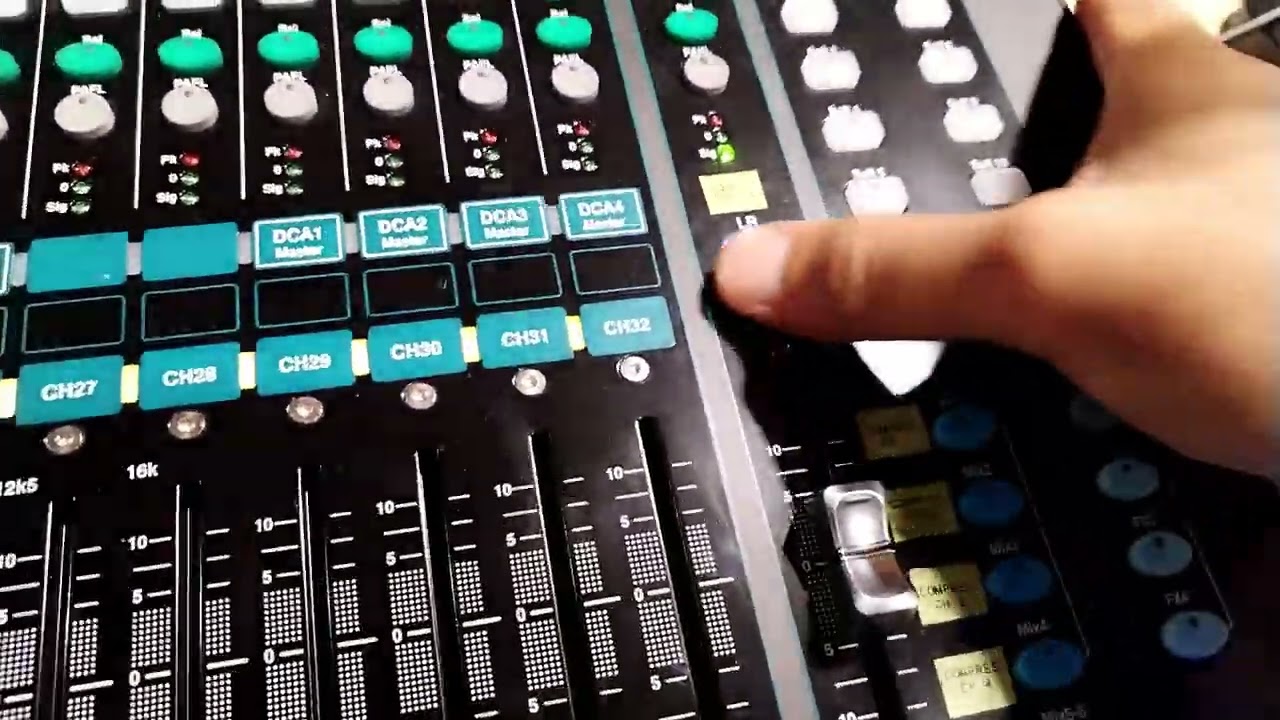 TUTORIAL ALLEN & HEATH Qu-32 with AVID CARBON INTERFACE / PRO TOOLS ULTIMATE