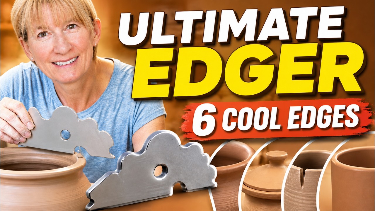Ultimate Edger Pottery Making Multi -Tool | Pottery Making for Beginners