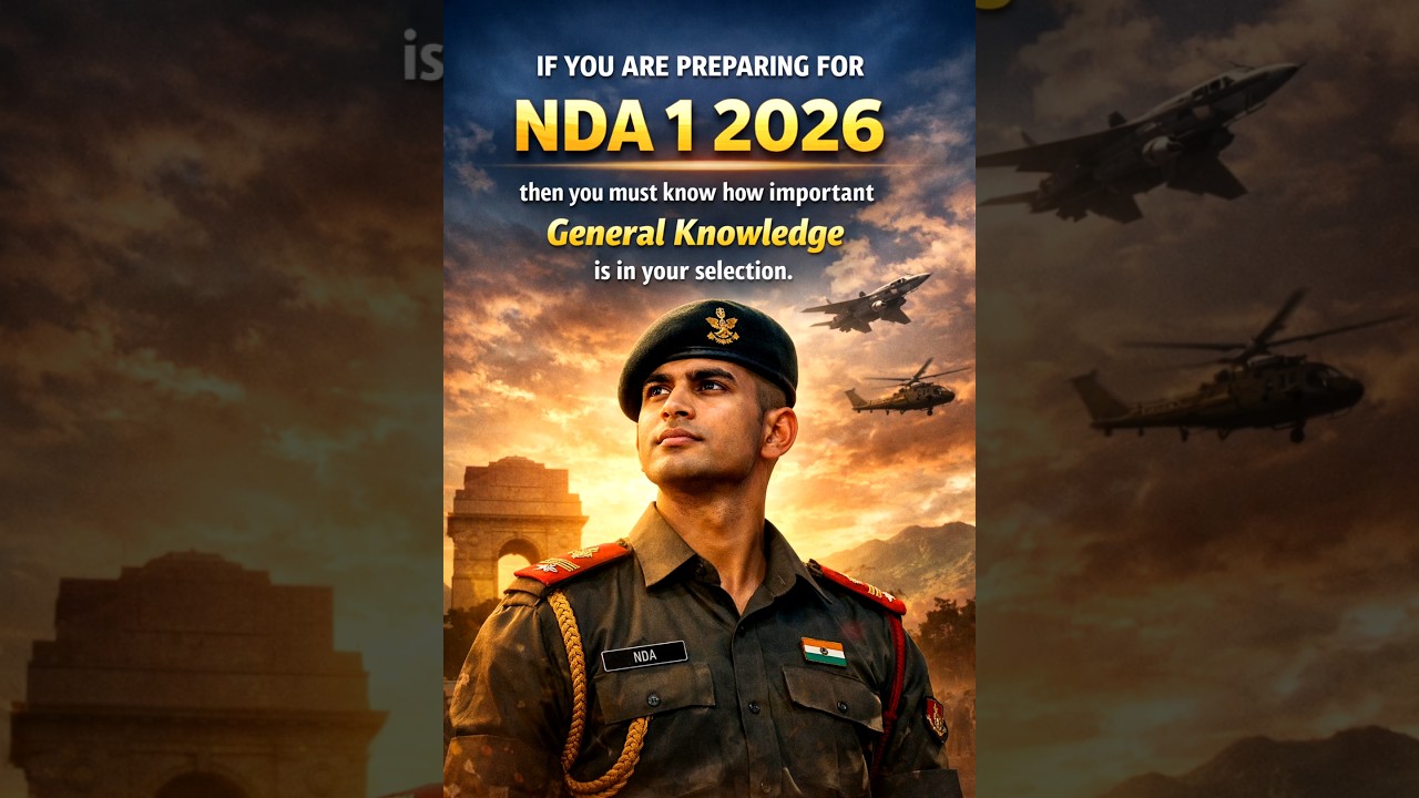 Best GK book for NDA 1 2026 
