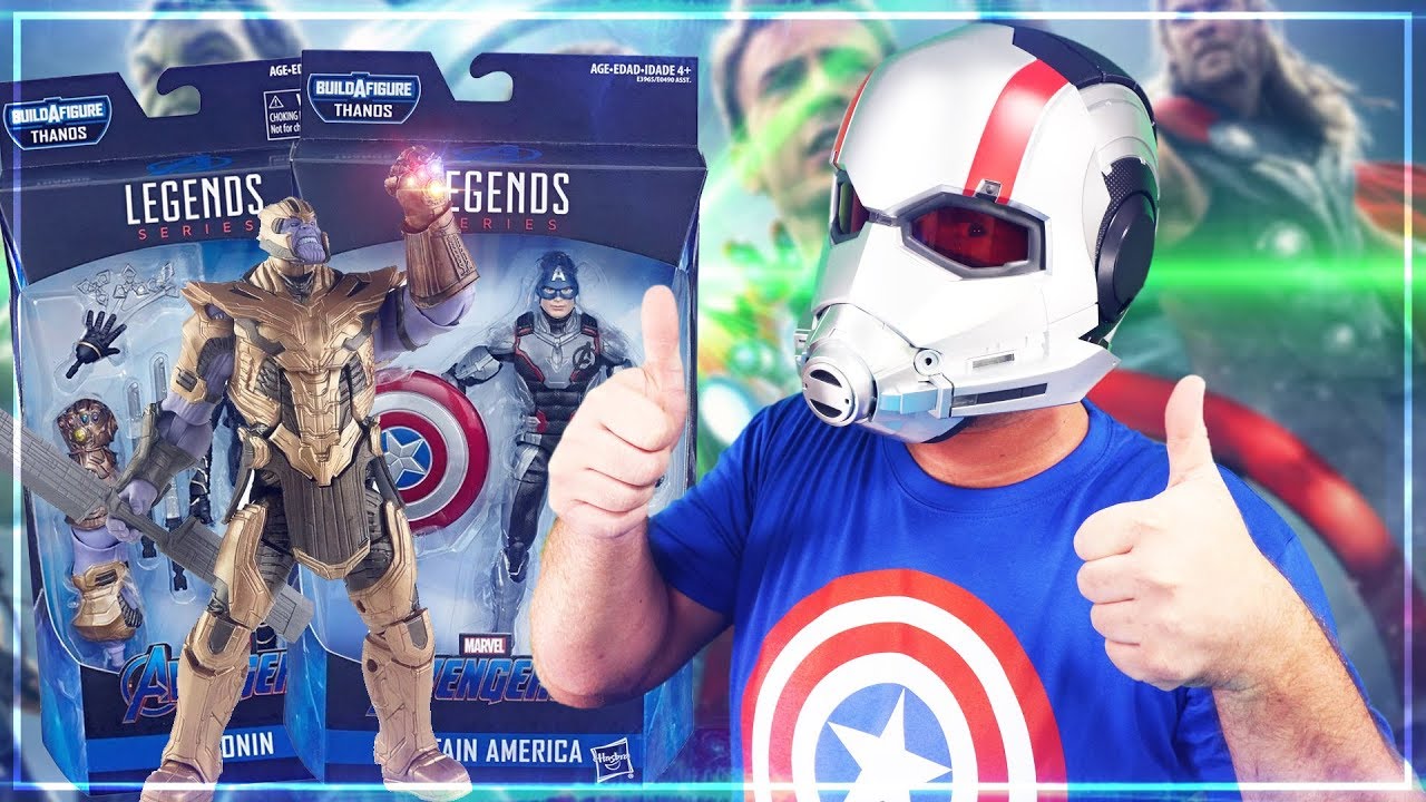 Marvel LEGENDS SERIES THANOS Unboxing ALLE EINZELFIGUREN
