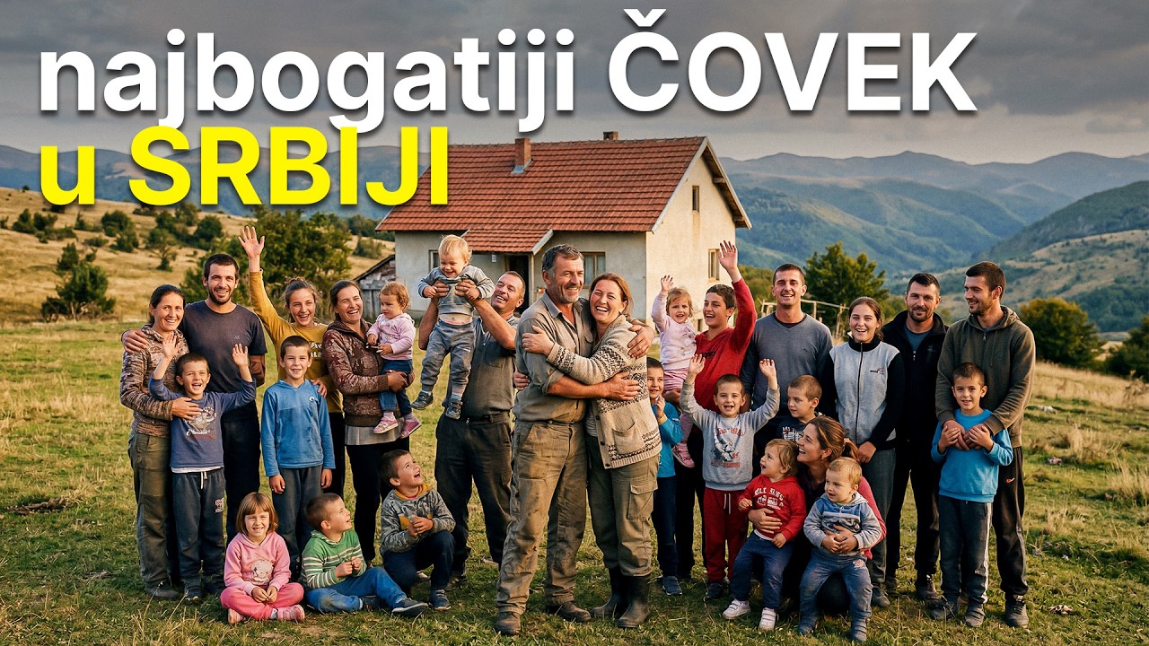 DOMAĆIN koji je odgajio 9 dece SAM | Na planini nema prodavnice, asfalta i komšija ali ima SREĆE