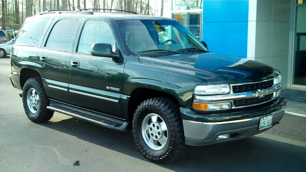 2001 Chevrolet Tahoe LT 4WD Vortec 5.3L V8 SPI