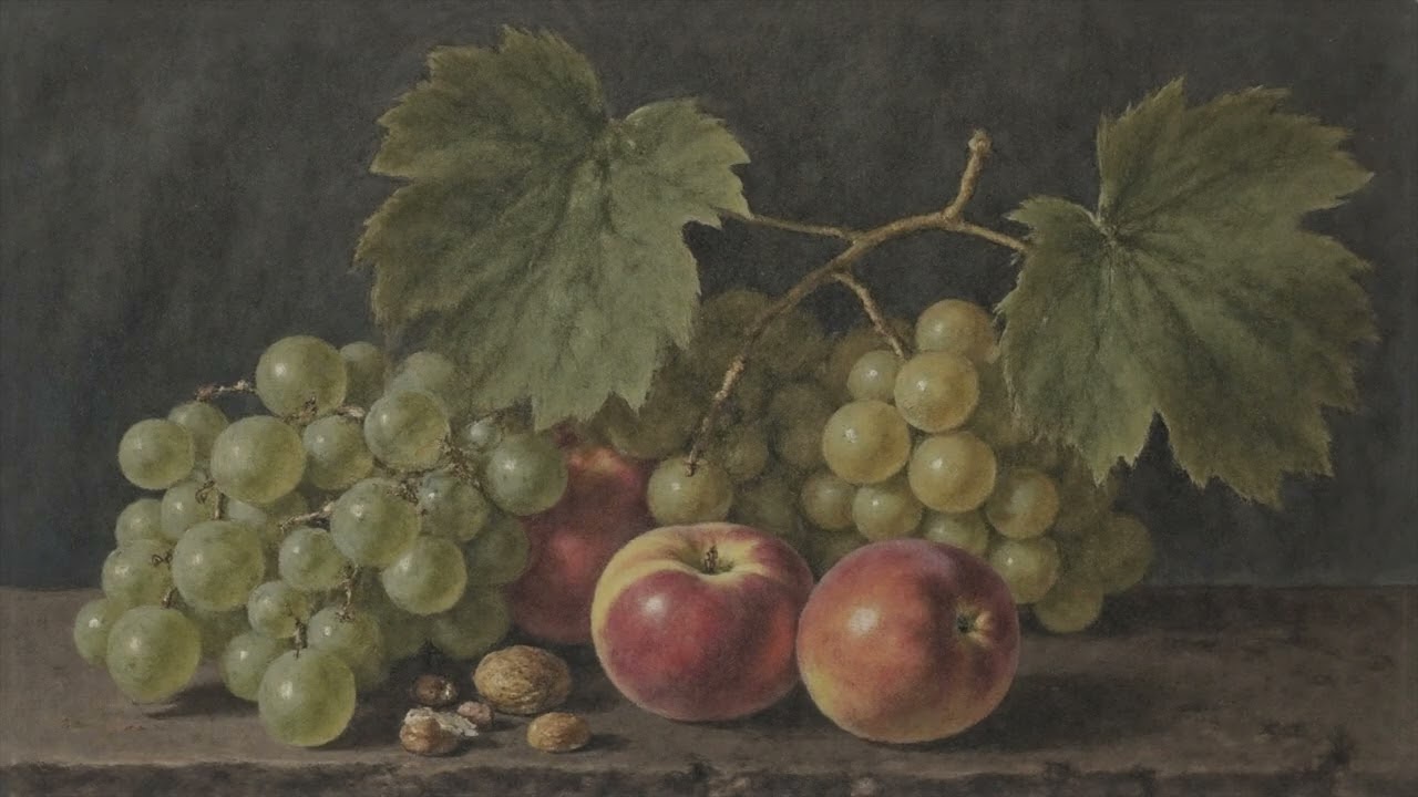 Vintage Art Film for TV Ambience | Still Life 014 | The Quiet Still Life Gallery.