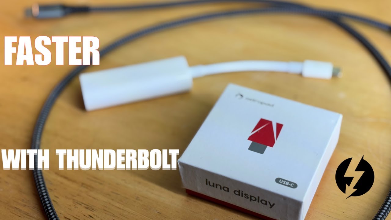 Luna Display + Thunderbolt – простые настройки для повышения производительности