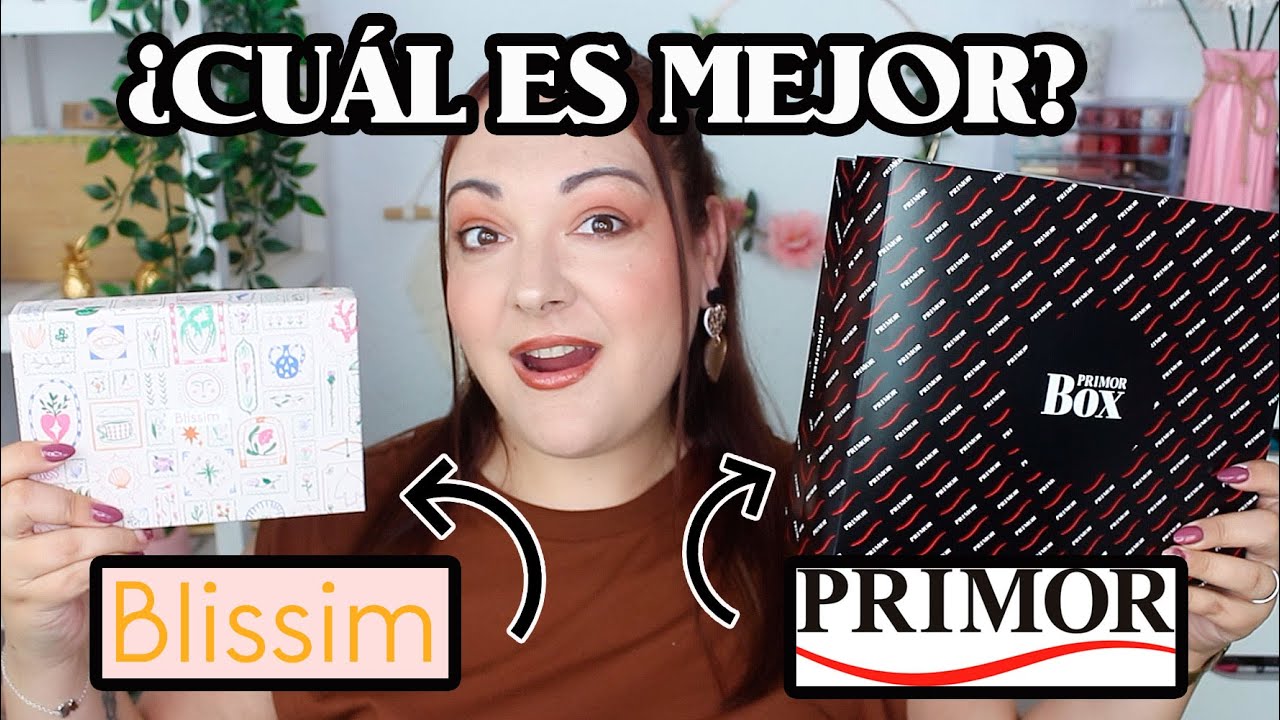 ¿CUÁL ES MEJOR? COMPARAMOS CAJAS DE SUSCRIPCIÓN: BLISSIM Y PRIMOR BOX.