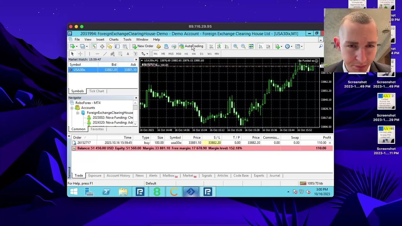 50k Prop firm pass Nova Funding via trading bot very fast