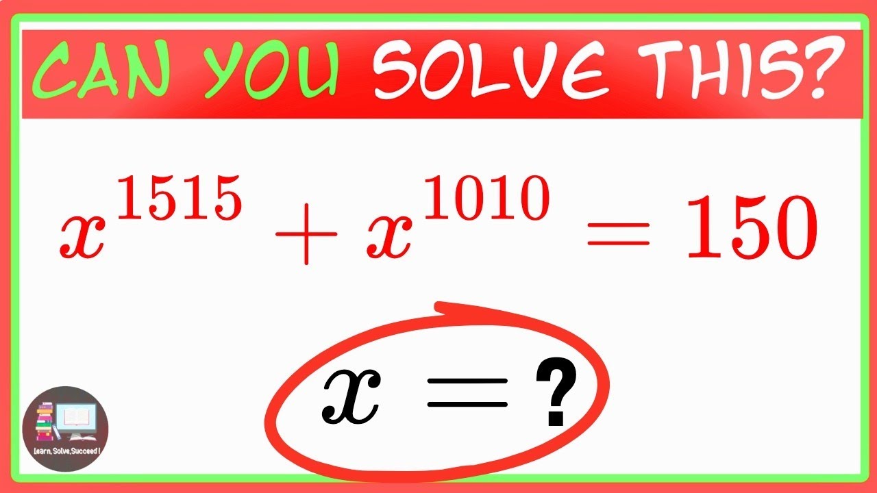 Germany | Can you solve this? |Maths Olympiad